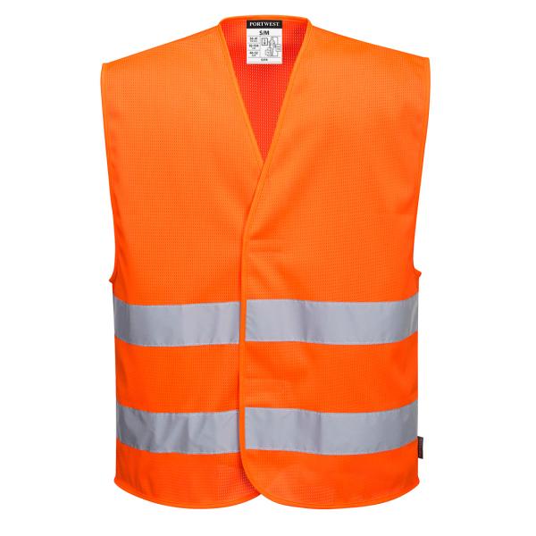 PORTWEST Reflexní vesta MeshAir Hi-Vis Two Band