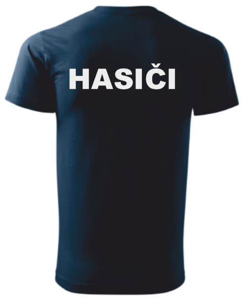 Tmavě modré  tričko pro hasiče5