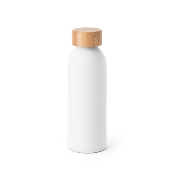 Hliníková láhev s bambusovým víčkem QUETA 550 ml4