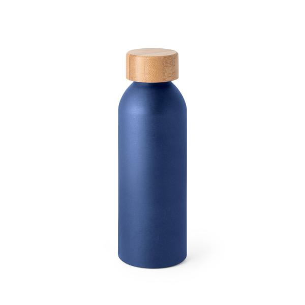 Hliníková láhev s bambusovým víčkem QUETA 550 ml6