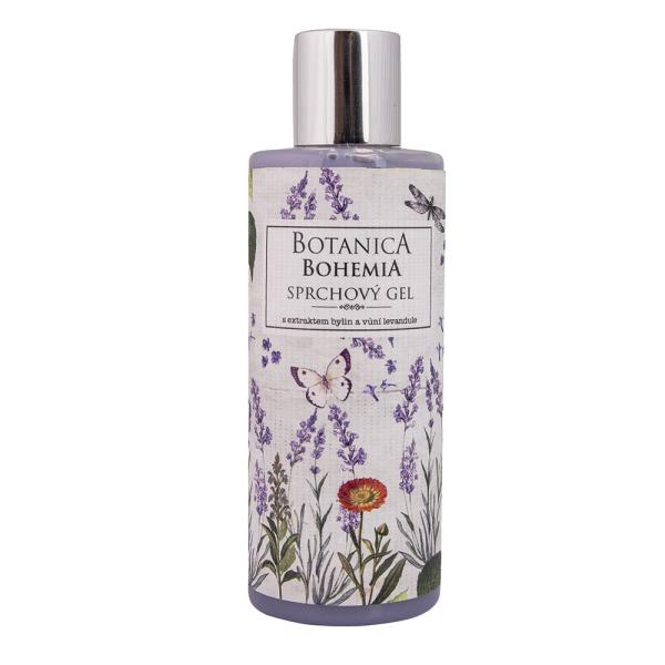 Botanica Bohemia krémový sprchový gel 200 ml – levandule0