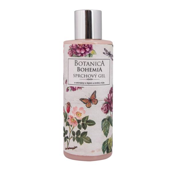 Botanica Bohemia sprchový gel 200 ml – šípky a růže0