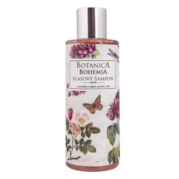 Botanica vlasový šampon 200 ml – šípky a růže0