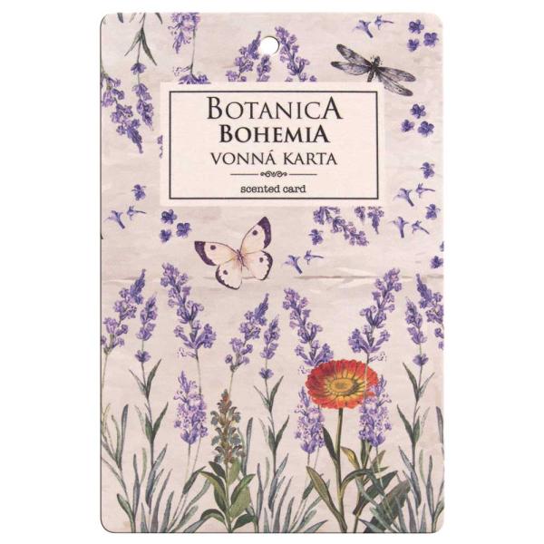 Botanica vonná karta 10,5 x 16 cm – levandule0
